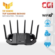 ASUS TUF-BE9400 Tri Band WiFi 7 320MHz 6GHz 5764 Mbps Extendable Gaming Router