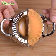 Migecon Stainless Steel Dumpling Mold Ravioli Gyoza Maker Dough Cutter Wrappers Presser Making Machine Kitchen Cooking Pastry Tools