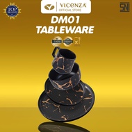 Vicenza Marble Dinner Set - Marble Pattern Dinnerware DM01
