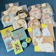 禮物套裝 首飾收納包/鏡/森系文具/文青心意卡