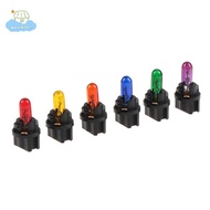 [LI] 10PCS T5.5 Led Bulb W1.2WCar Interior Lights Dashboard Heating Indicator Wedge Auto Instrument 