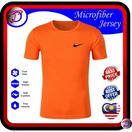 T Shirt Microfiber Berkualiti Black Nike's Low Price Jersey Kemeja Training Wear Sportwear TDS N14
