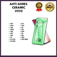 TEMPERED GLASS CERAMIC-ANTI-BREAK - VIVO Y27 5G-Y36-Y91-Y91I-Y93-Y93S-Y95-Y97-Y9S-Z1-Z1 LITE-Z1 PRO-