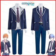 NS Project Sekai Colorful Stage feat. Hatsune Miku Shinonome Akito Aoyagi Toya Cosplay Costume Schoo