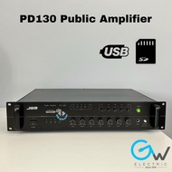 JBM 130W 5 Zone 3 Microphone & Chime Public Address Amplifier PD-130EA