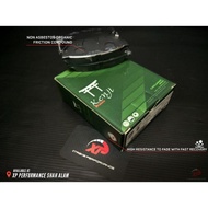 BRAKE PAD REAR PJN-380M DB1278 PROTON WIRA 1.6 1.8 MITSUBISHI EVO 123