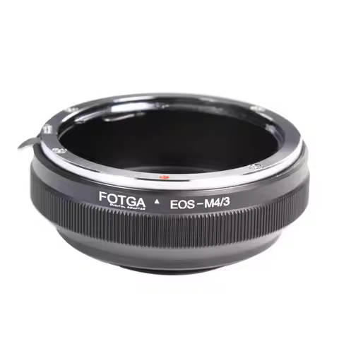 FOTGA Lens Adapter Ring EOS EF EF-S Lens to Micro Four Thirds (M4/3/MFT) Mount Camera for Olympus Pe