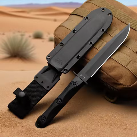 EK45- Jungle Obstacle Removal Knife, 1095 High Carbon Steel Outdoor Knife, Camping and Mountain Clim