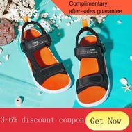 YQ50 Xtep（XTEP）Children's Shoes Summer Sandals Medium and Large Children's Sandals Medium and Large Children Boys Girls