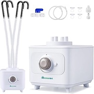Mxmoonant Ultrasonic Humidifier Automatic Water Filling, 0-600ml/H Adjustable Mist Maker, 4 Directio