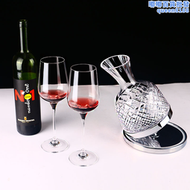 不倒翁醒酒器 歐式高腳杯倒酒器搖晃旋轉壺精美禮盒包裝