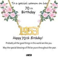 Anish Birthday Gifts for Woman/Man 30th 40th 50th 60th 70th Birthday Gifts for Women/Man Friends Fat