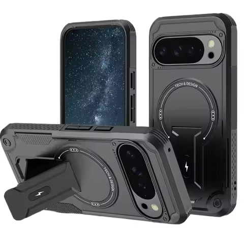 Rugged Cover Stand Cell Phone Case for Google Pixel 10 Pro XL Pixel9 Pixel10 Pixel 9 Pro Best Protec