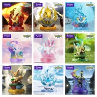 Original Funism Pokemon Pocket Monsters Eevee Adventure Blind Box Set Flareon Sylveon Umbreon Eevee 