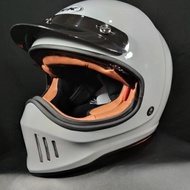 HELM INK TROOPER ASPHALT GREY ORIGINAL HELM CAKIL FULL FACE INK HELM