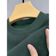 Special Offer 9.9 Yuan Autumn Winter Long-Sleeved t-Shirt Men Thickened Fleece-Fleece Sweatshirt Inn