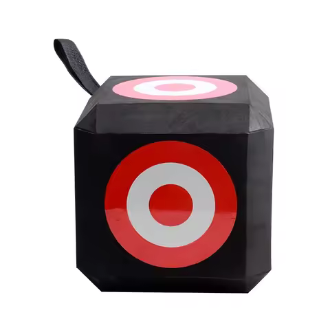 AA79 New 3D Archery Target Chunk Layered Target Chunk Mo EVA Layered Target, Black, 9.05Inch