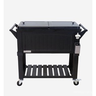 Refrigeration80QT Insulated Box Model Black Supply Cart Incubator COOLER Manufacturer Insulated Box 