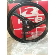 RACING BOY RCB SPORT RIM (SP399 - BLACK) WAVE100 / EX5 DREAM - 3 BATANG