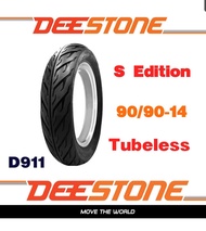 ยางนอกขอบ14 Deestone 90/90-14 D911 TL ไม่ใช้ยางใน