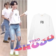 KATUN BTS Jungkook FG / LONG SLEEVE T-shirt BTS Combed cotton 30s