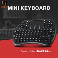 i8 Mini Wireless Keyboard Classic Black English 2.4G Air Mouse Remote Game Touchpad for Android TV Box PC