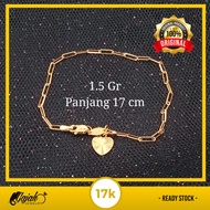 Gelang Emas Kadar 750 Toko Emas Gajah Online Salatiga 3191