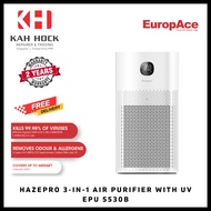 EUROPACE EPU 5530B HAZEPRO 3-IN-1 AIR PURIFIER WITH UV - 2 YEARS WARRANTY