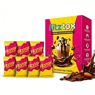 Fitztox Detox Fiber Drink Chocolate Mocha 7 Sachet | High Fiber Drink