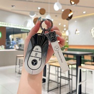 Suitable for 2024 Mercedes-Benz GLC Key Cover GLC3L Car GLC260L Buckle C260L Shell EQE350 Men's Bag 