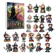 2025 Wicked Advent Calendar Advent Calendar Blind 2025 Wicked Advent Calendar 降临日历盲盒 节日挂饰盲盒1017