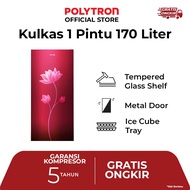 POLYTRON Kulkas 1 Pintu 170 Liter Beauty Metal Door PRB 179R