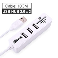 ZUZG USB Hub 3.0 Multi USB 3.0 Hub USB Splitter High Speed 3 6 Ports 2.0 Hab TF SD Card Reader All I