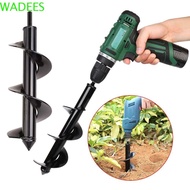 WADEES Auger Digging Planting Planter Flower Earth Drill Power Ground Drill