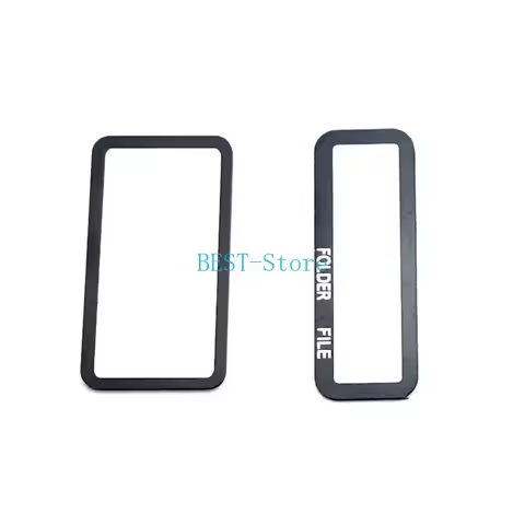 New for Canon EOS 1DX 1DXII 1DX2 1D2 1DII Top Front Outer Glass LCD Screen Window Protector + tape A