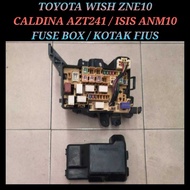 🇯🇵🇯🇵 FUSE BOX / RELAY BOX / KOTAK FIUS TOYOTA WISH ZNE10 CALDINA AZT241 ISIS ANM10 FUSE BOX / RELAY 