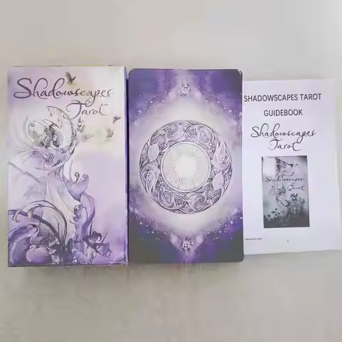 Shadowscapes Tarot Card | Big Size 12*7 cm | Fortune Telling Game | Divination Cards | with Paper Gu