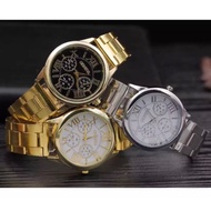 ✾Geneva Metal Roman Numerals Wrist Unisex Watch