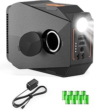 Gicle Portable Power Supply with 12V 10A Constant Voltage Cigarette Lighter Outlet, 51.2Wh Portable 