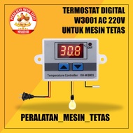 Termostat Digital 220V Termostat W3001 AC Untuk Mesin Tetas