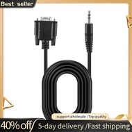DB9 9 Pin VGA female cable ,DB 9 Female to TRS 3.5mm (1/8in) TRS Stereo Male Serial Data Cable-6 Fee