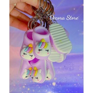 Cute Pony Slipper Keychain - Code 042 - Decora Store