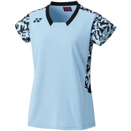 YONEX Yonex Yy ชุดกีฬาแบดมินตันเสื้อยืดทีมญี่ปุ่นหญิงเสื้อผ้าแข่งกีฬากระโปรงตัวบน20718/20749