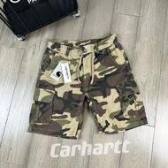💎Carhartt卡哈特美式復古重工水洗棉多口袋迷彩工裝短褲