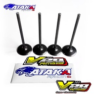 ATAKA Racing KLEP 1 pcs Rod 5mm length 100mm RAW Umbrella Size 23 24 25 26 27 28 29 30 31mm - Valve 