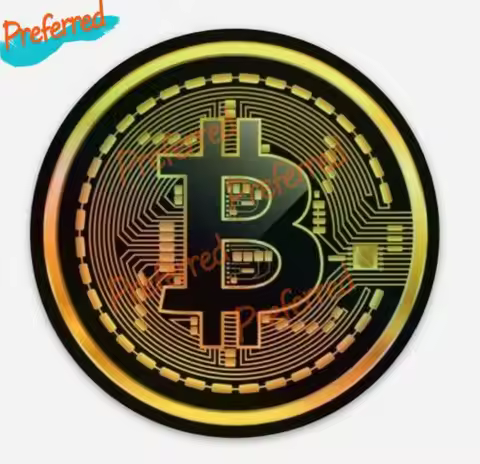 Bitcoin Logo - HOLOGRAPHIC Vinyl Sticker Crypto Cryptocurrency BTC Decal Wow for Your All Cars Racin