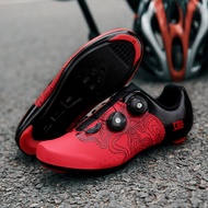 Professional cycling shoes new bike non-lock shoes men's mountain bike lock shoes hard bottom pull road bike breathable lock shoes.