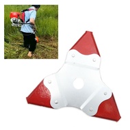 230mm  3Teeth Manganese Steel Lawn Mower Trimmer Blade Garden Parts Brush Cutter