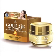 Precious Skin Gold 24K Whitening Facial Cream Anti Melasma Thailand.