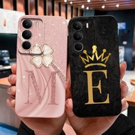 For Realme C71 4G Phone Case Popular Letters Couple Protective Silicone Back Cover For OPPO RealmeC7